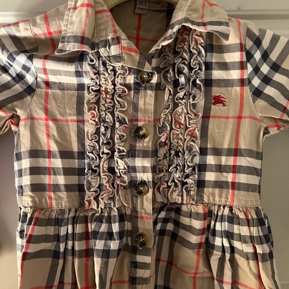 Girls Burberry dress